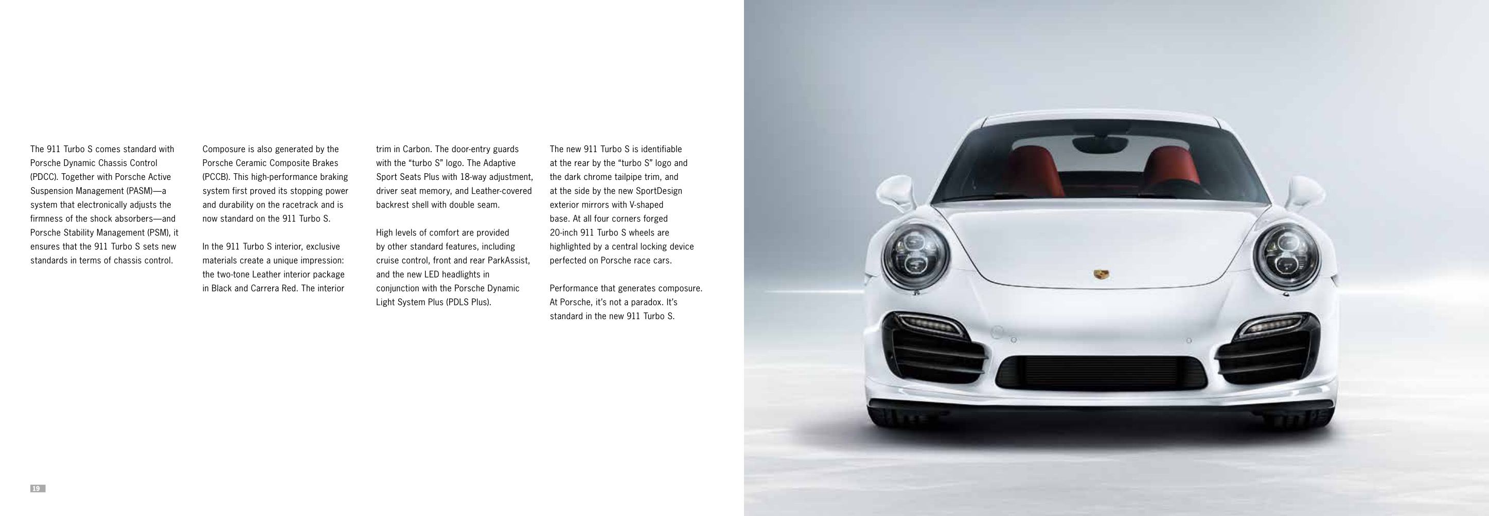 2014 Porsche 911 Turbo Brochure Page 54
